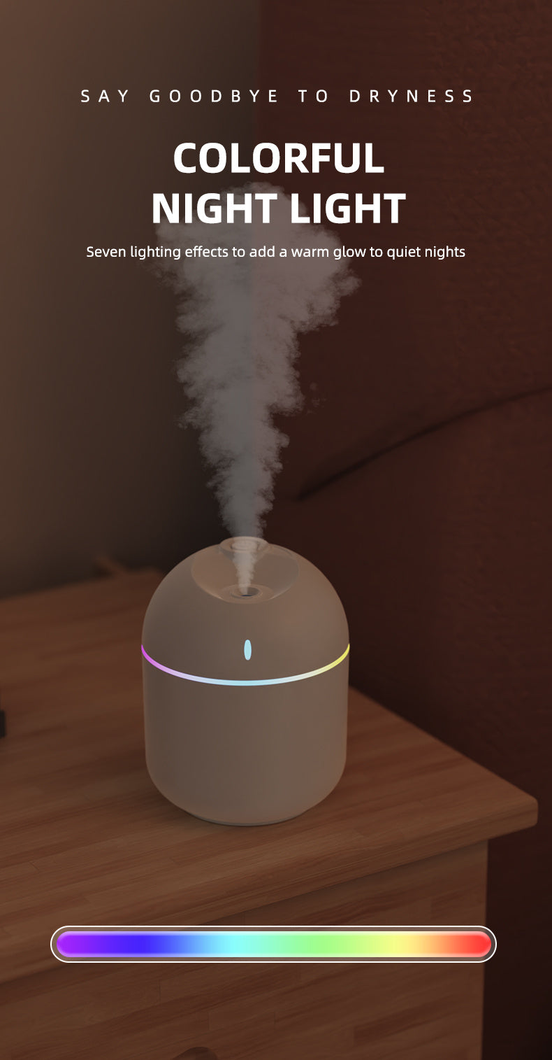 Cloud Mist Humidifier with LED Night Light