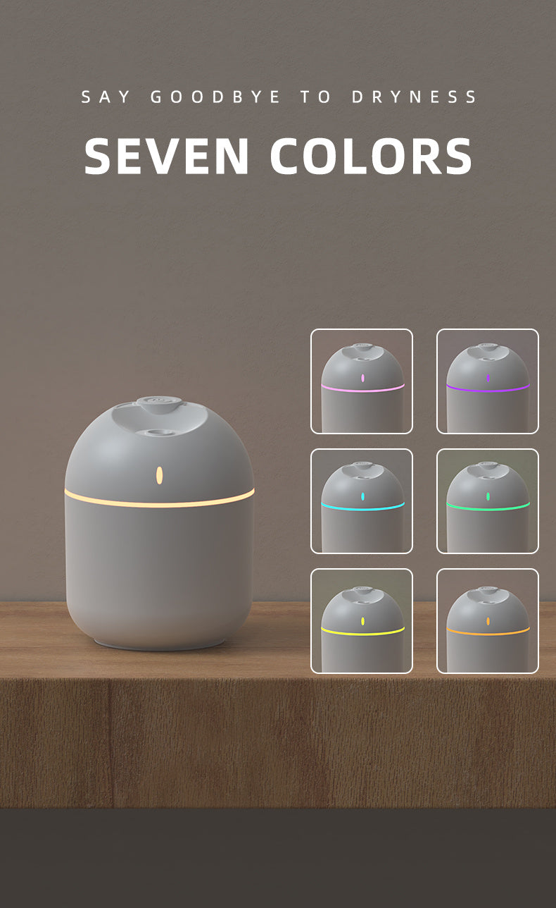 Cloud Mist Humidifier with LED Night Light