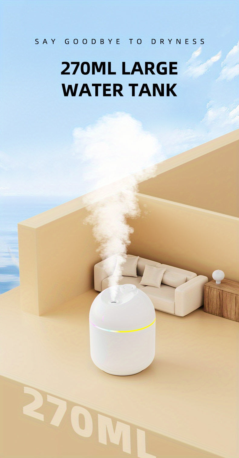 Cloud Mist Humidifier with LED Night Light