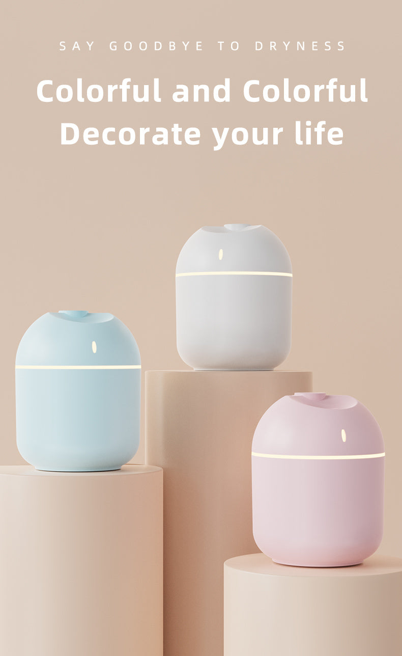 Cloud Mist Humidifier with LED Night Light