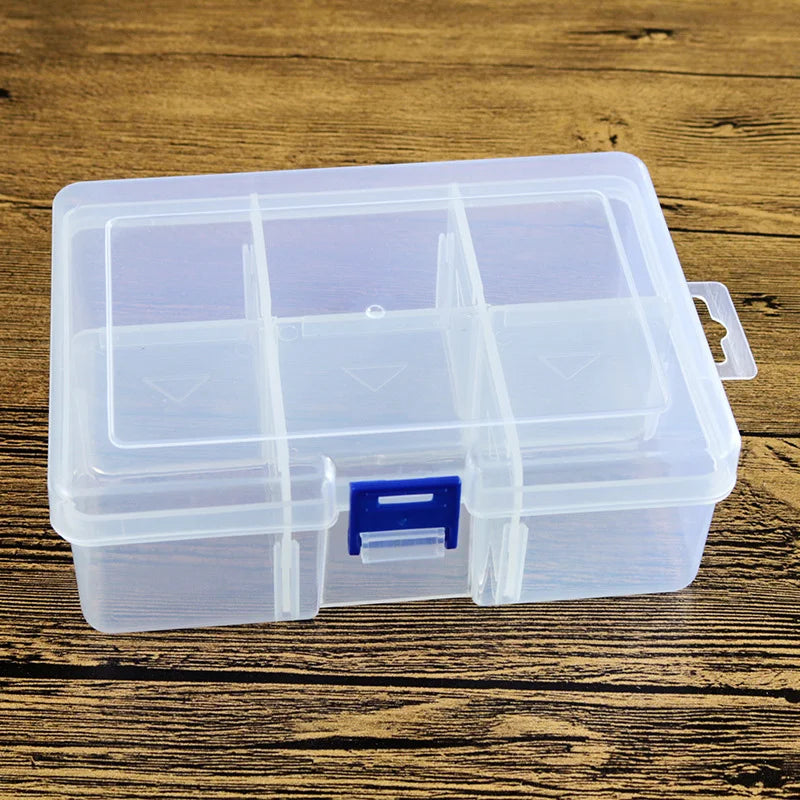 Modular Plastic Storage Box Set – Customizable Grid Organizer
