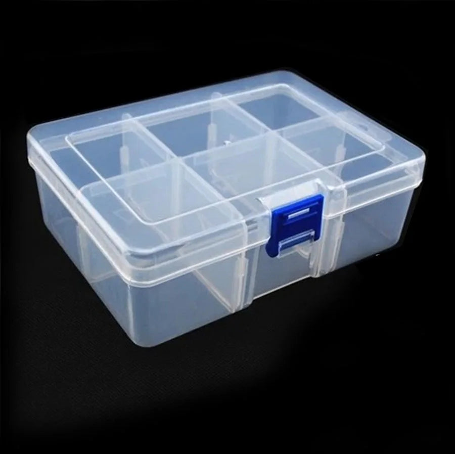 Modular Plastic Storage Box Set – Customizable Grid Organizer
