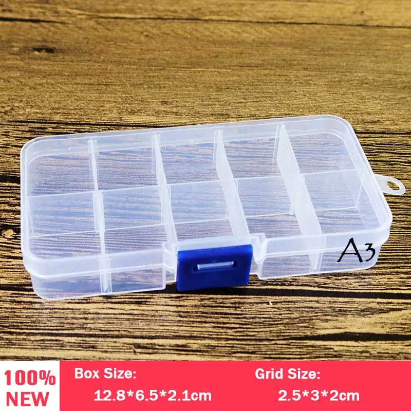 Modular Plastic Storage Box Set – Customizable Grid Organizer
