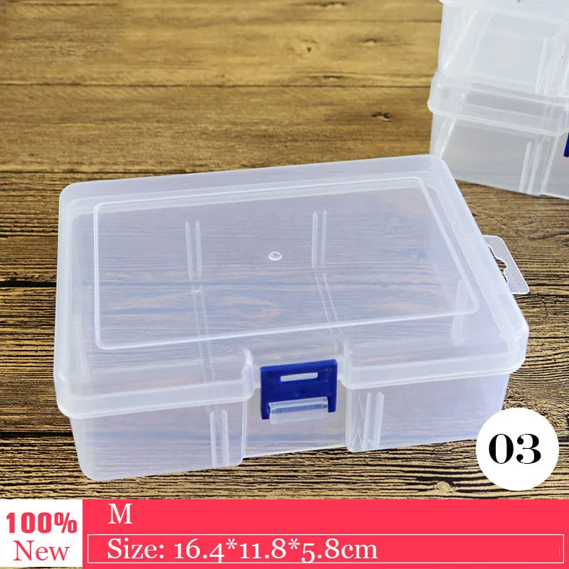 Modular Plastic Storage Box Set – Customizable Grid Organizer