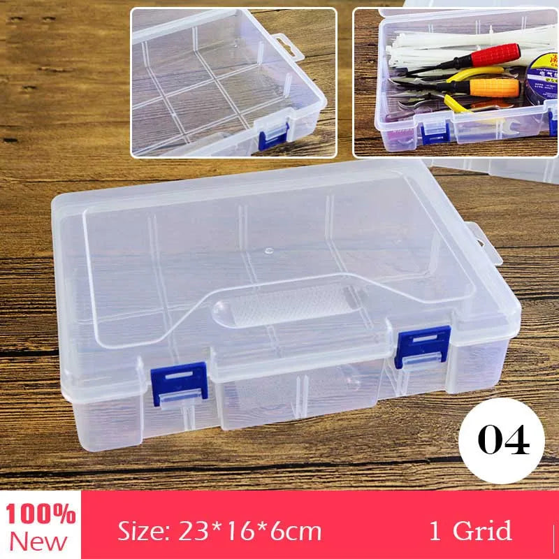 Modular Plastic Storage Box Set – Customizable Grid Organizer