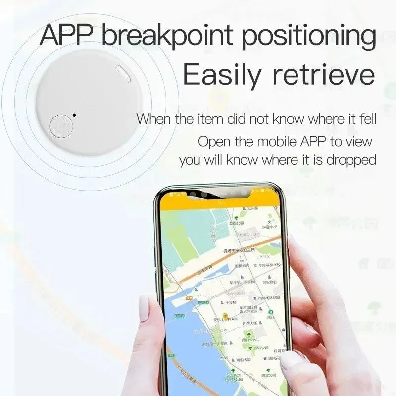 GPS Bluetooth Tracker – Anti-Lost Finder for Keys, Pets & Wallet