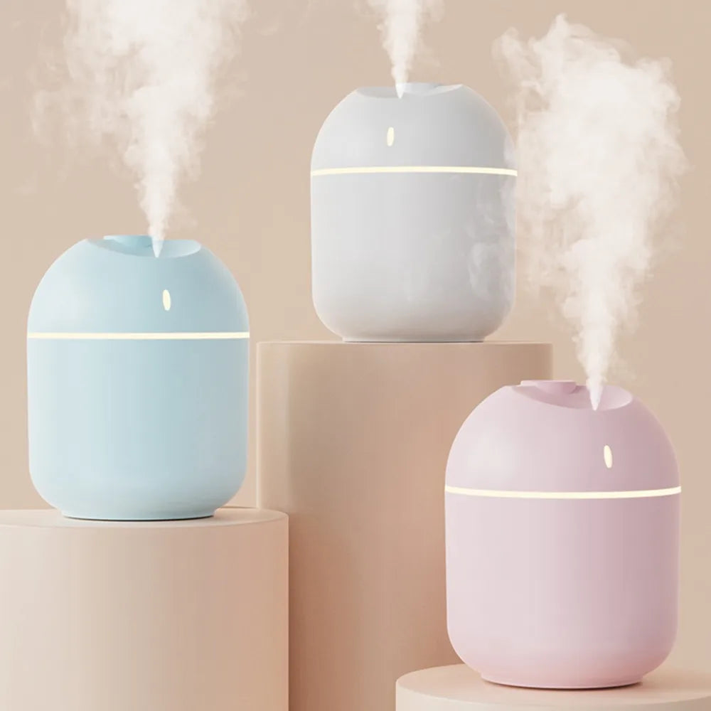 Cloud Mist Humidifier with LED Night Light