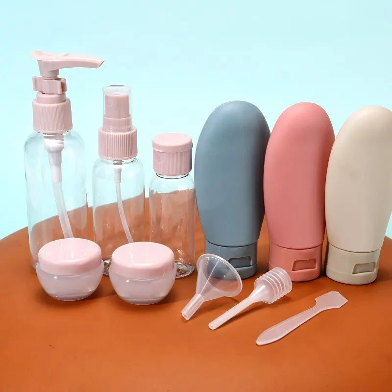 11-Piece Travel Bottle Set – TSA-Approved Leak-Proof Containers