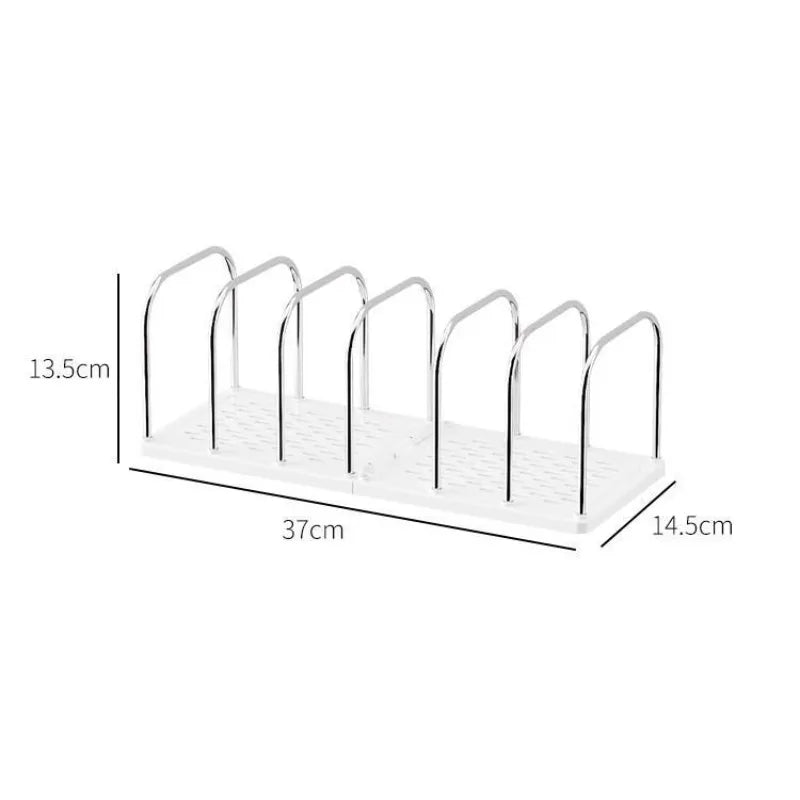 Modern Minimalist Desktop Bookshelf with Non-Slip Base