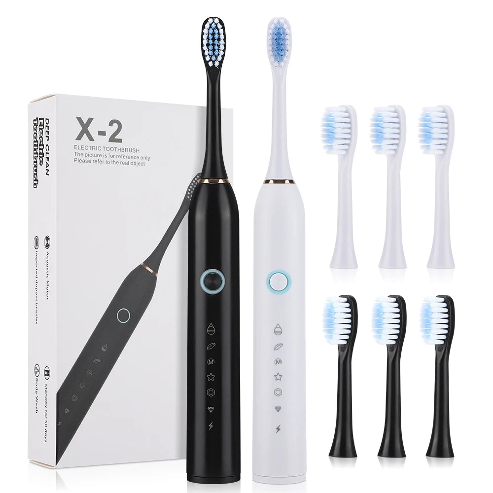 Sonic Electric Toothbrush for Adults – IPX7 Waterproof, 5 Modes