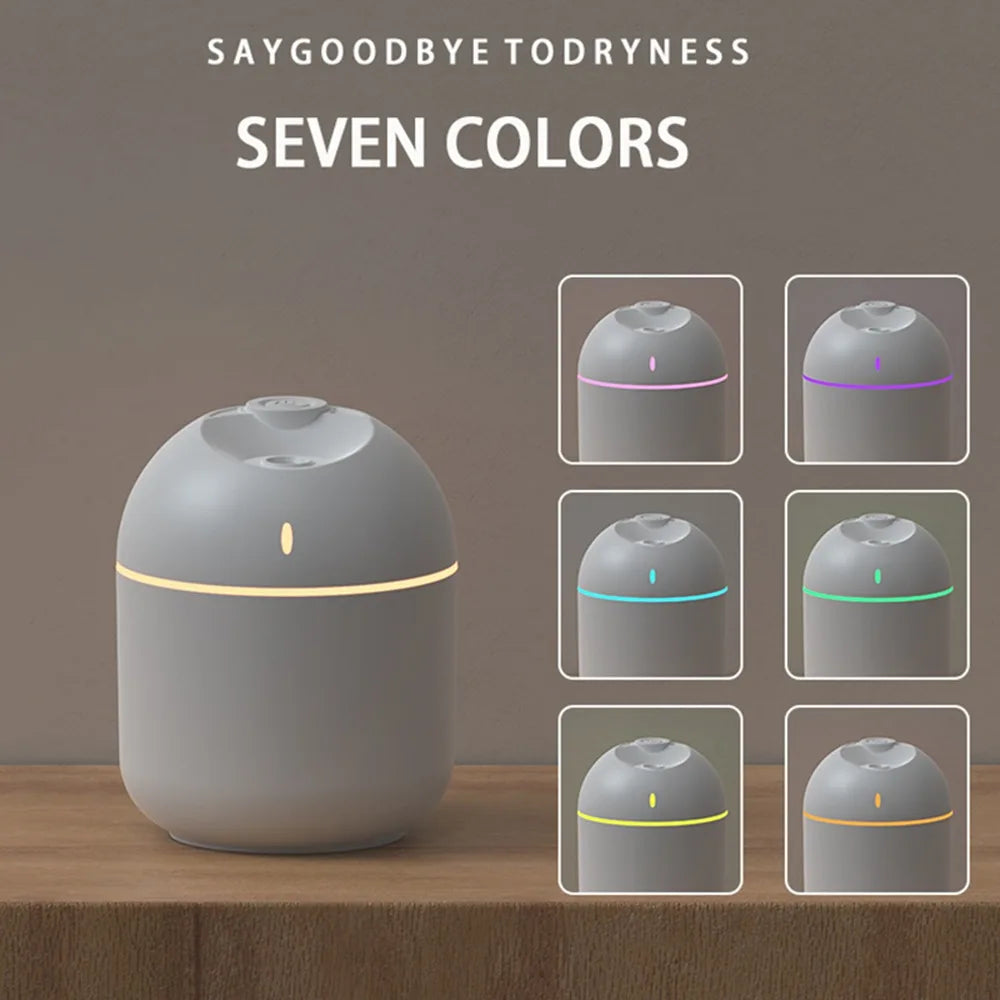 Cloud Mist Humidifier with LED Night Light