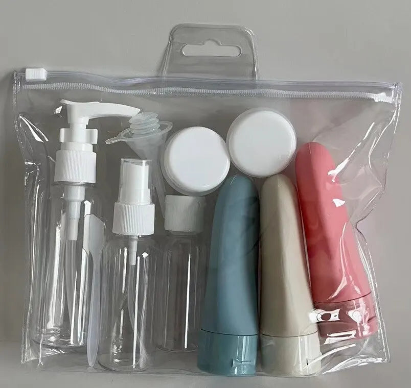 11-Piece Travel Bottle Set – TSA-Approved Leak-Proof Containers