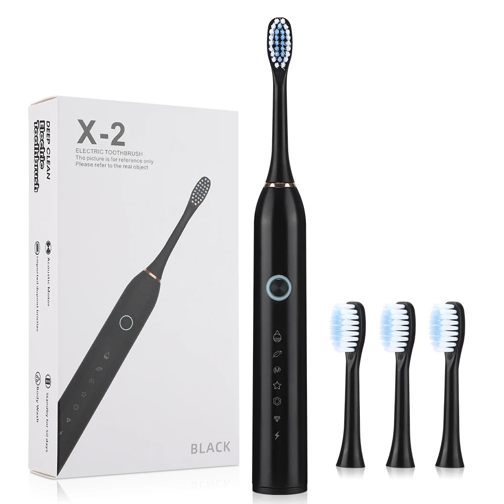 Sonic Electric Toothbrush for Adults – IPX7 Waterproof, 5 Modes