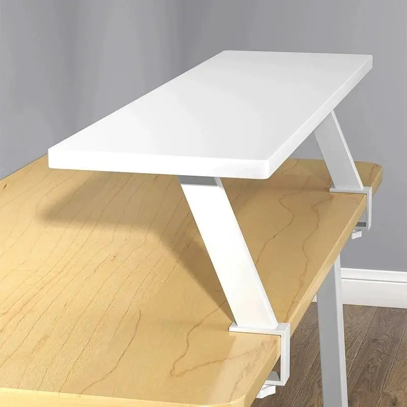 Versatile Desk Organizer with Metal U-Clamp – Monitor Mount Storage