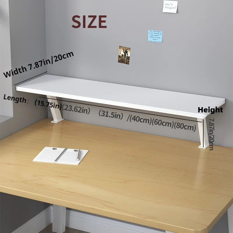 Versatile Desk Organizer with Metal U-Clamp – Monitor Mount Storage