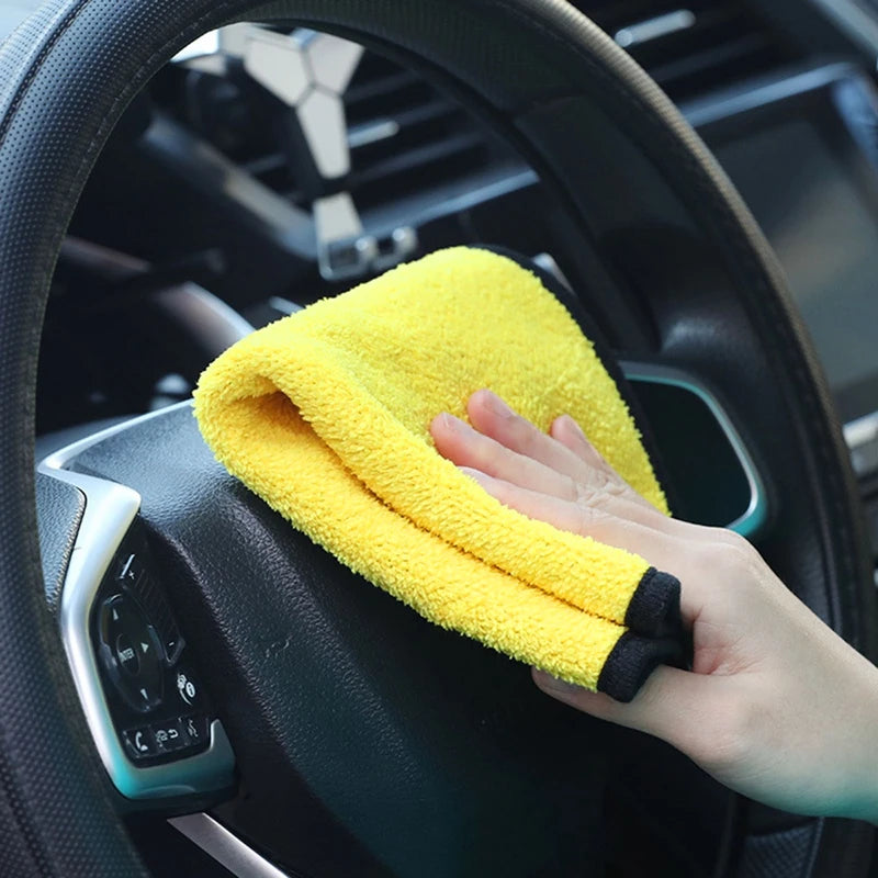 5-Pack Super Absorbent Microfiber Car Wash Towels
