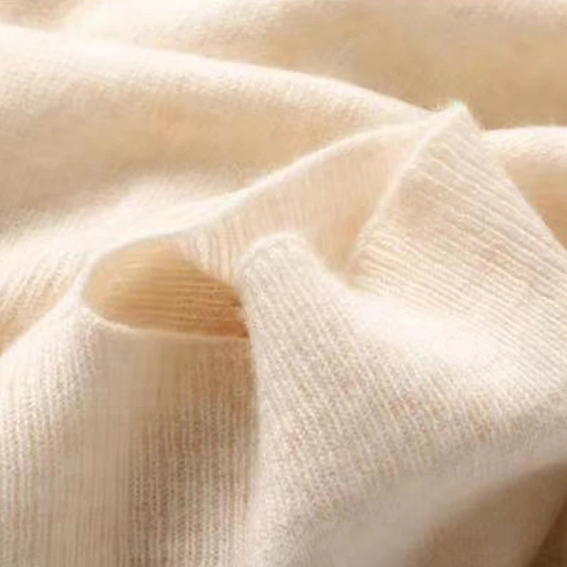 Soft Knitted Wool Scarf & Shawl for Women – Warm Winter Wrap
